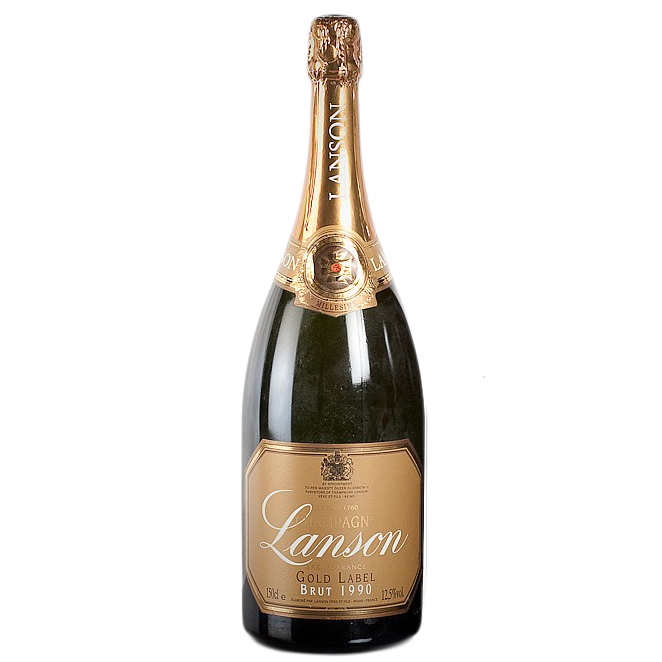 Magnum of Lanson Gold Label Vintage 1990 Champagne 150cl